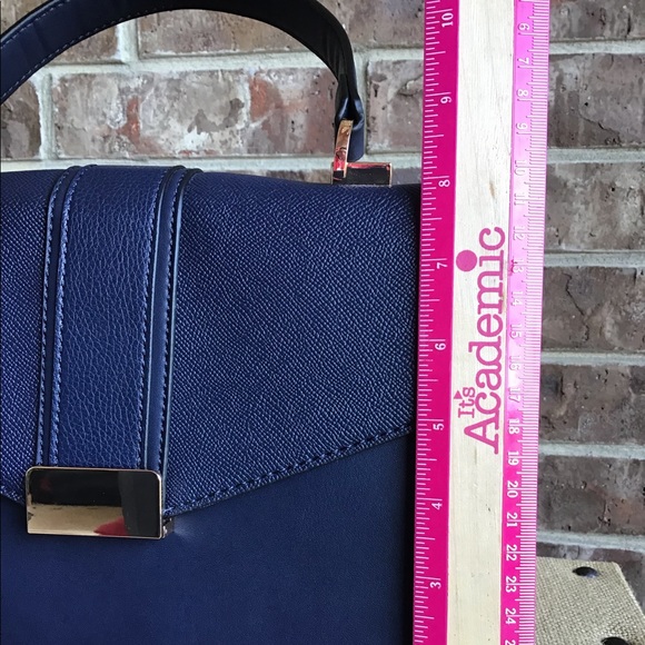 Top Handle Faux Leather Handbag - Picture 7 of 8